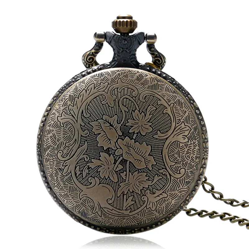 Vintage Bronze Quartz Pocket Watch 1790 United States Coast Guard Fob Clock Men Women Necklace Gift With Bag P954 | Наручные часы