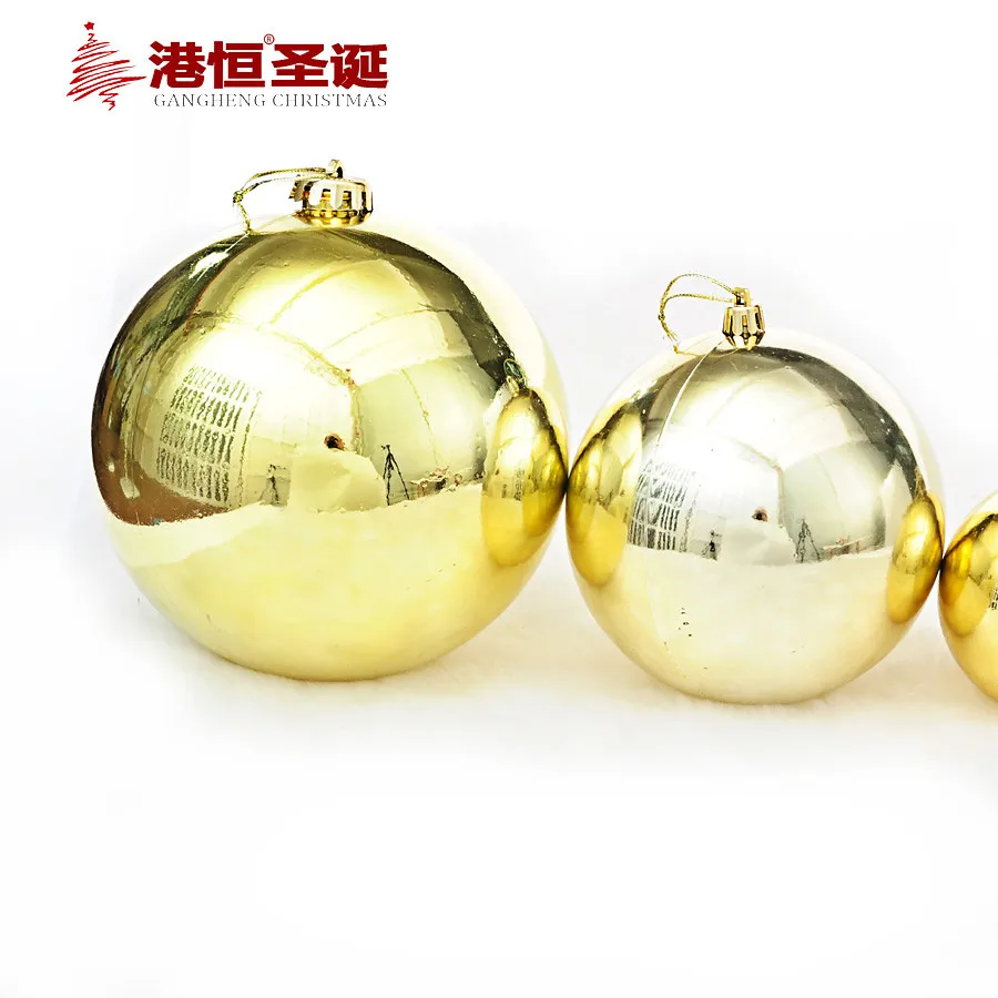 Рождественская елка украшения золотой светильник покрытие шар 4 20 см