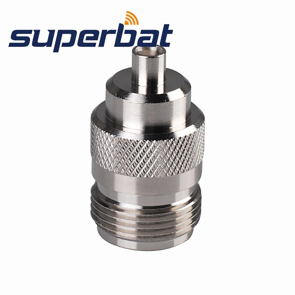 Superbat N Type Jack to MCX Female Center RF Coaxial Adapter Connector