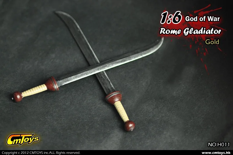 [ESTARTEK] CmToys H011 1/6 римские гладиаторы Spartacus God of War Warlord Edition Золотой Доспехи костюм набор для 1" Фигурка DIY