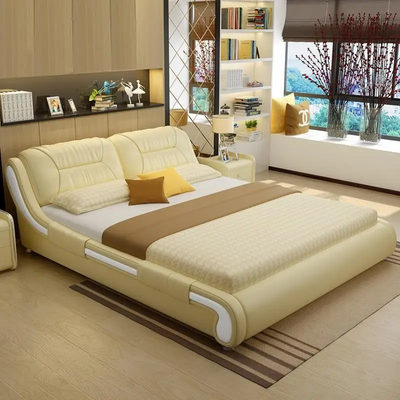 Tidur Tingkat комната Yatak Odasi мобильный дом современный Recamaras кожа Mueble De Dormitorio мебель для