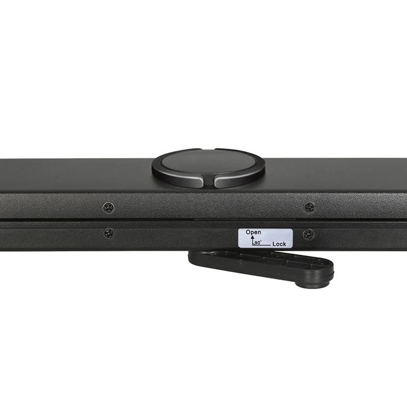 

Thinyou 40 inch 4:3 HD Portable Projector Screen Manual Pull Up Wall Mounted for Business Meeting Home KTV Theater Bar Travel