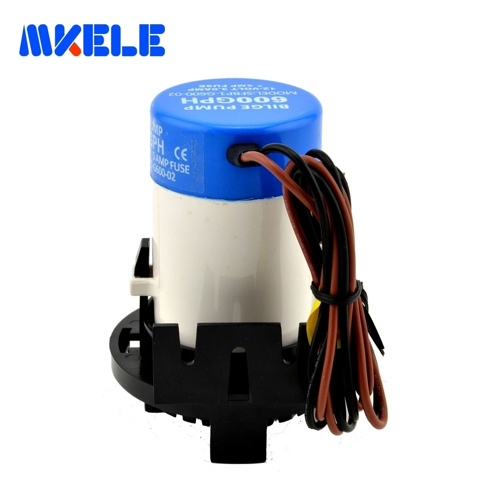 насос для воды 3/4 &quot шланг 12 V погружной рыбалки лодка бильге вода 350 GPH с мануэлем |