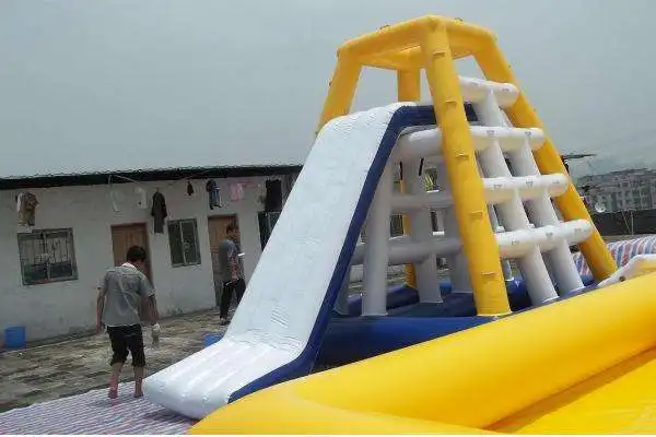HI Bouncia надувная водная игра плавающая горка для бассейна по Заводской Цене на