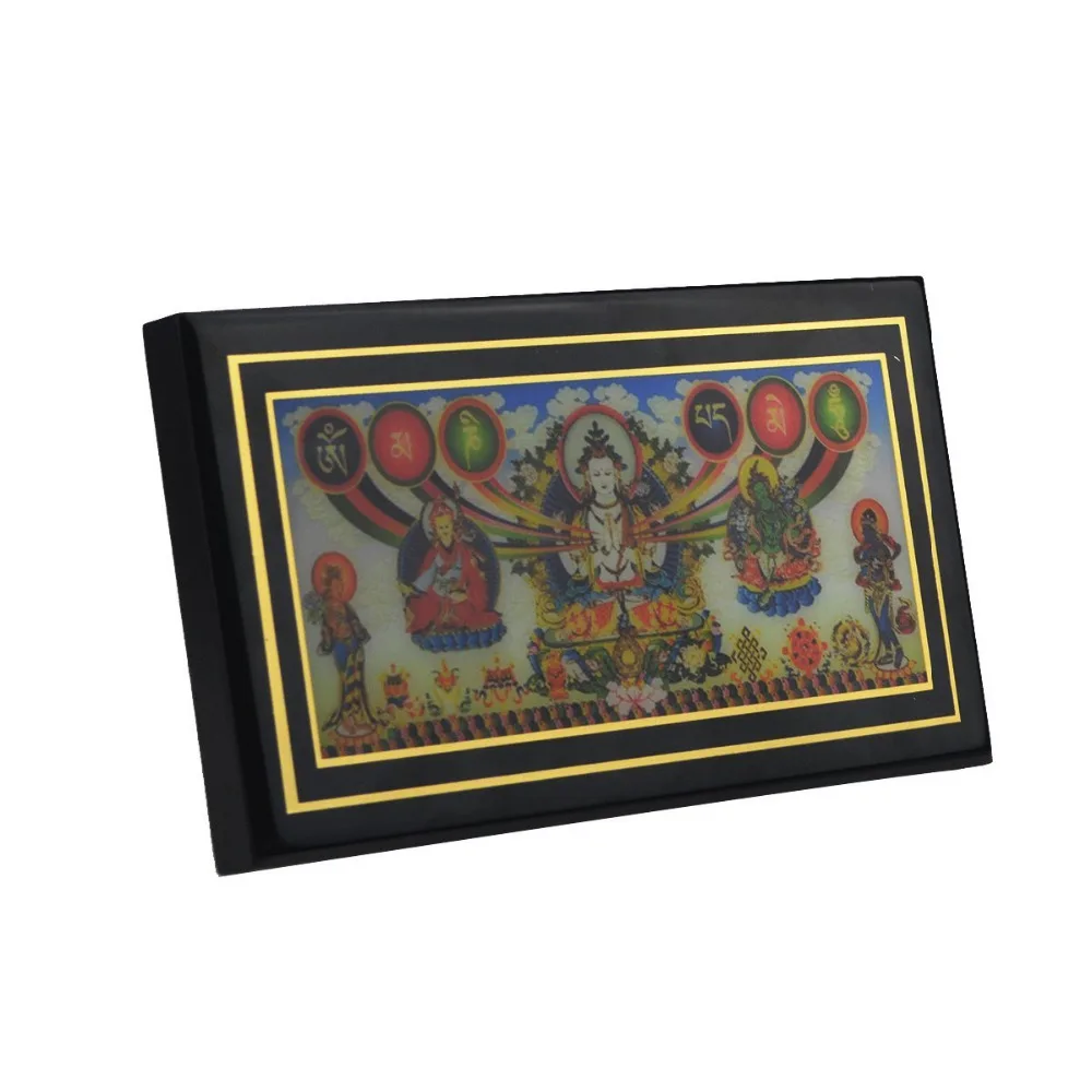 

Feng Shui Om Mani Padme Hum Blessing Plaque W1899