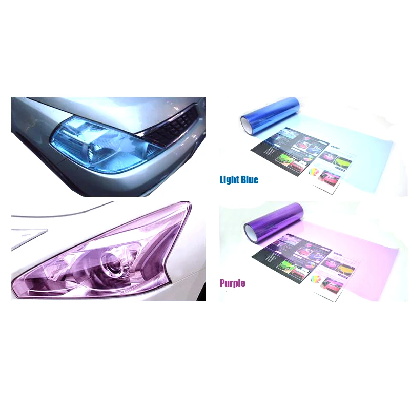 Универсальная автомобильная наклейка на фары автомобиля задний фонарь