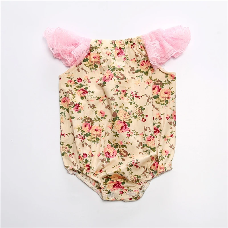 Baby Rompers Summer Girl Clothes 2020 Kids Flower Newborn Infant Jumpsuitst Children Clothing | Мать и ребенок