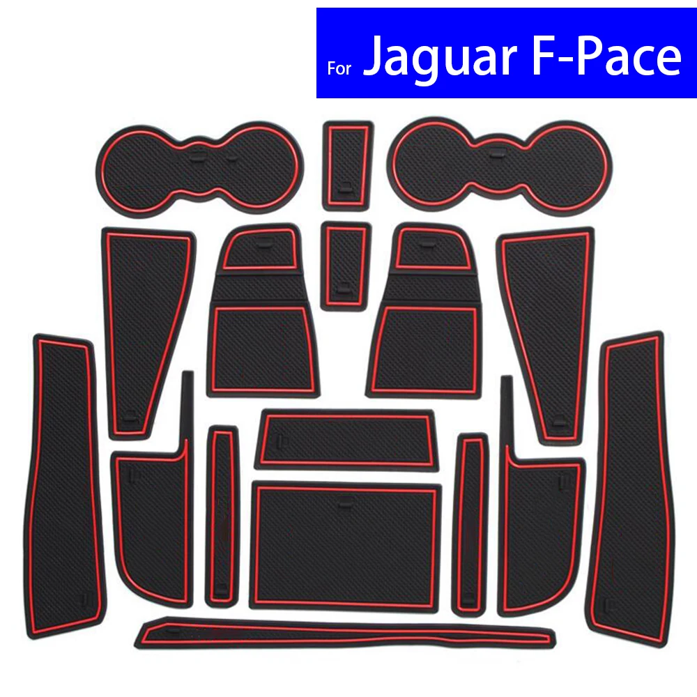 Нескользящие Коврики для автомобильных дверей 17 шт. коврики ворот Ковров