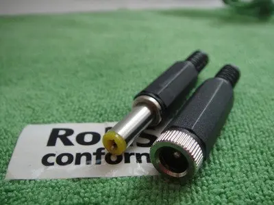 2 шт. штекер для кабеля питания 1x5 5 plug socket connector plug adapter connectorconnectors for cables | Соединители -647982600