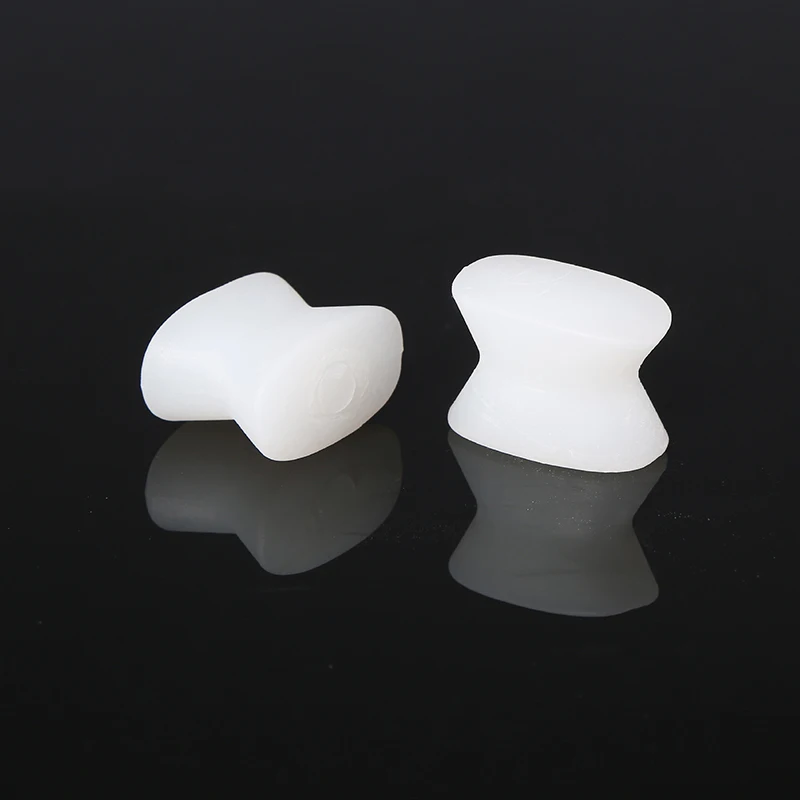 2 шт. силиконовые разделители пальцев корректор вальгусной деформации фиксаторы