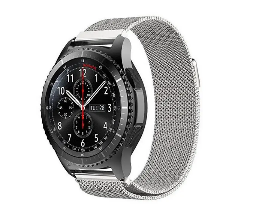 50PCS Stainless Steel Watch Band Milanese Loop Strap Quick Release Pins for watches Samsung Gear S3 S2 22mm/ 20mm/18mm | Электроника