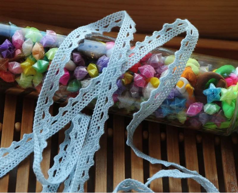 5/10 ярдов/партия розовые синие хлопковые кружевные ткани вышитая кружевная