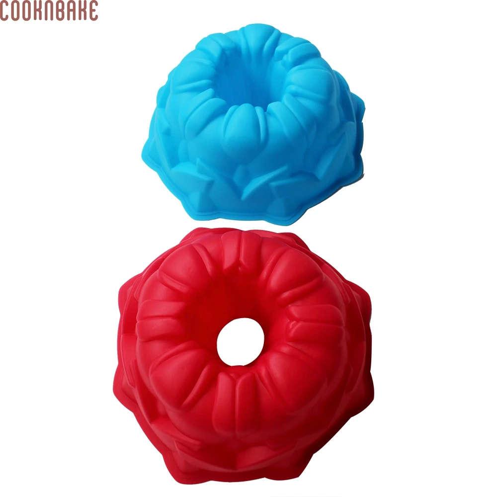 COOKNBAKE DIY 8 дюймов угловая форма для торта большая силиконовая круглая