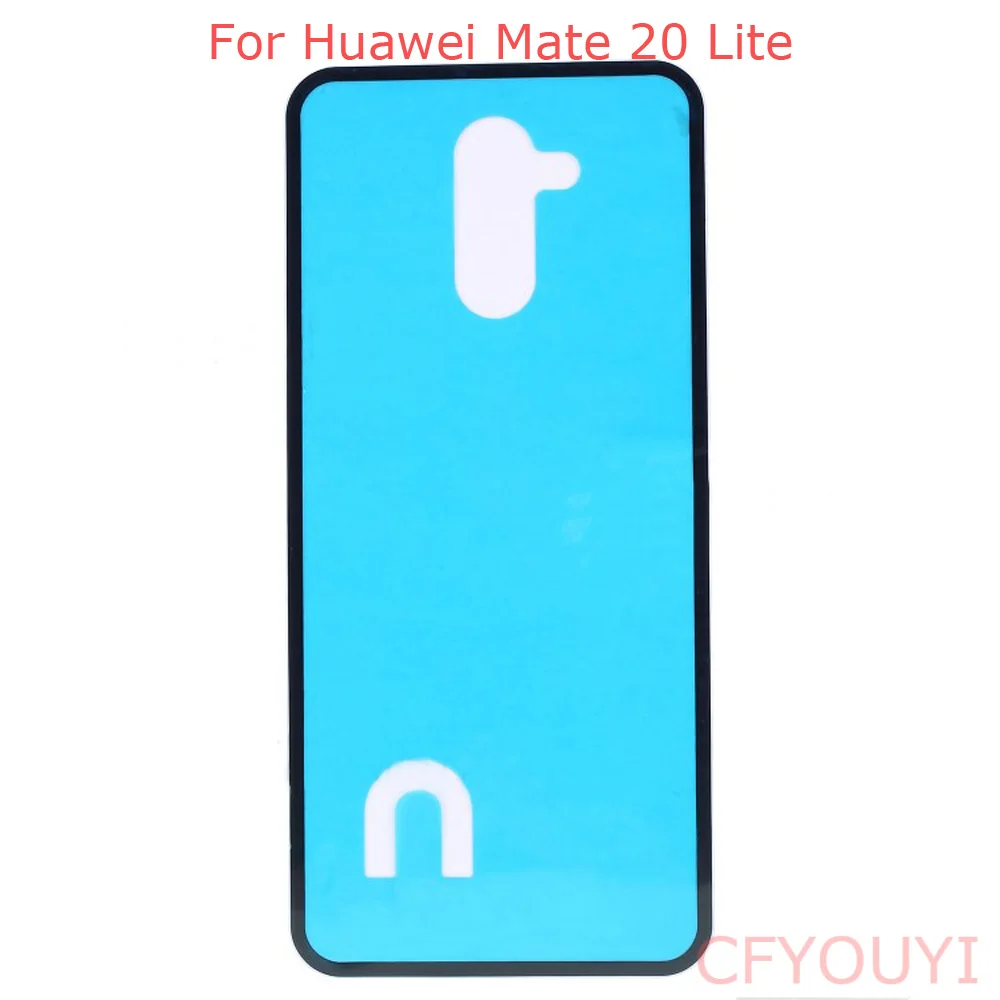 Клейкая наклейка на заднюю крышку корпуса аккумулятора для Huawei Mate 20 Lite|Наклейки