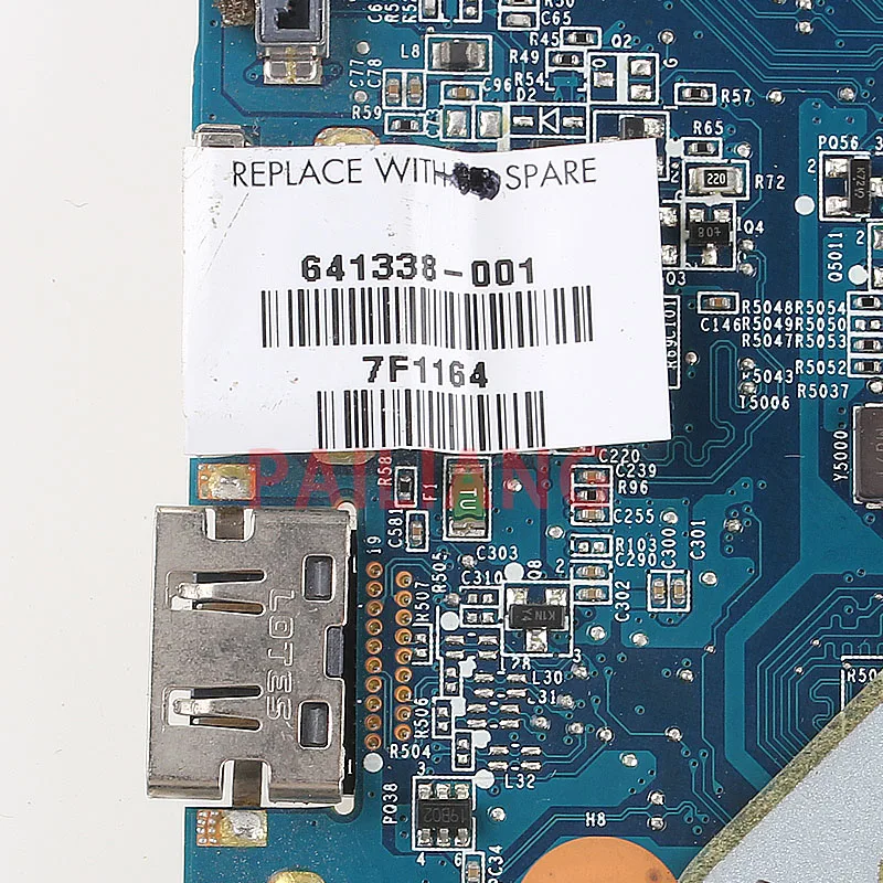 Материнская плата для ноутбука PAILIANG HP G4 G6 G7 1000 ПК материнская I3 DAR18DMB6D0 tesed