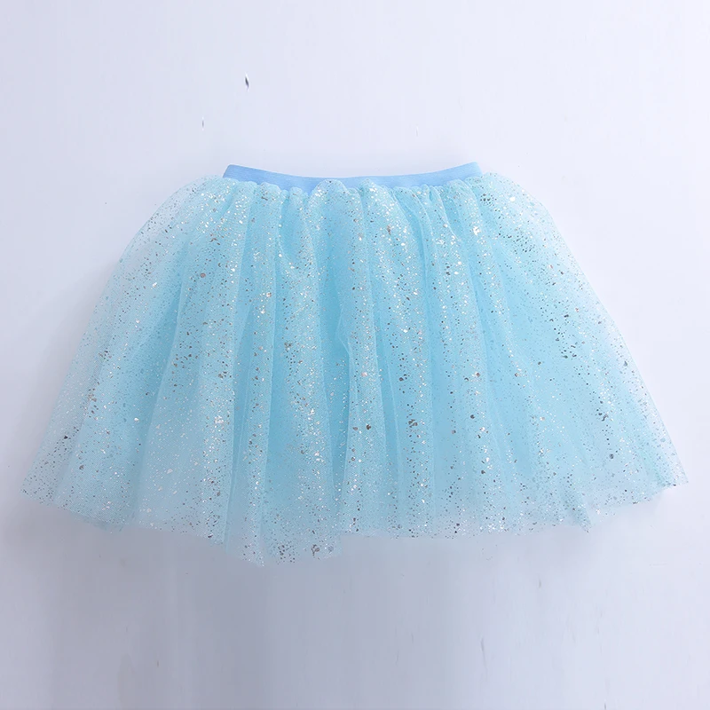 Юбки-пачки для маленьких девочек детский Рождественский костюм из 2 слоев фатина