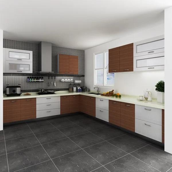 Модульная Kenya Project простой l образный дизайн маленькой кухни (OP14 M05)|modular kitchen|modular