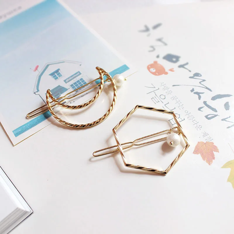 Модный женский головной убор для девушек украшение волос простой с