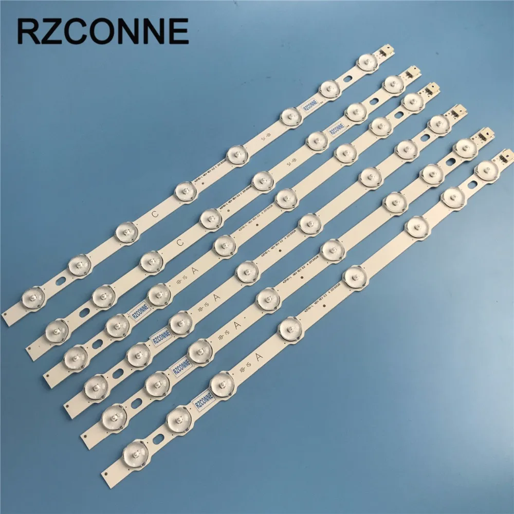 

LED strip 8leds For LG Innotek 42FHD-L NDV REV0.2 A+C Type Hitachi 42HXT12U 42HXT42U PHILIPS 42PFL3008H12 VES420UNDL-N01