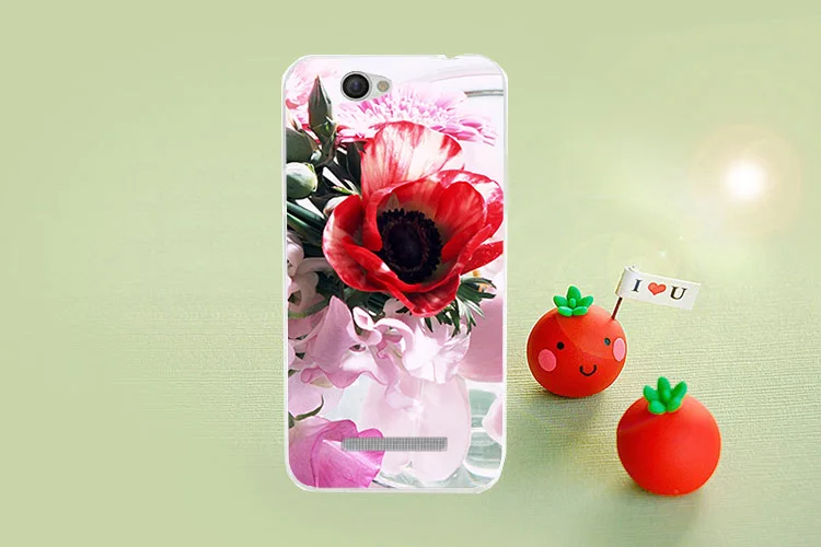 High Quality 10 Patterns Painting Colored Flowers Fruit Soft Tpu Case Cover For Wileyfox Spark / Spark+ 5.0 Inch Cases Sheer Bag | Мобильные