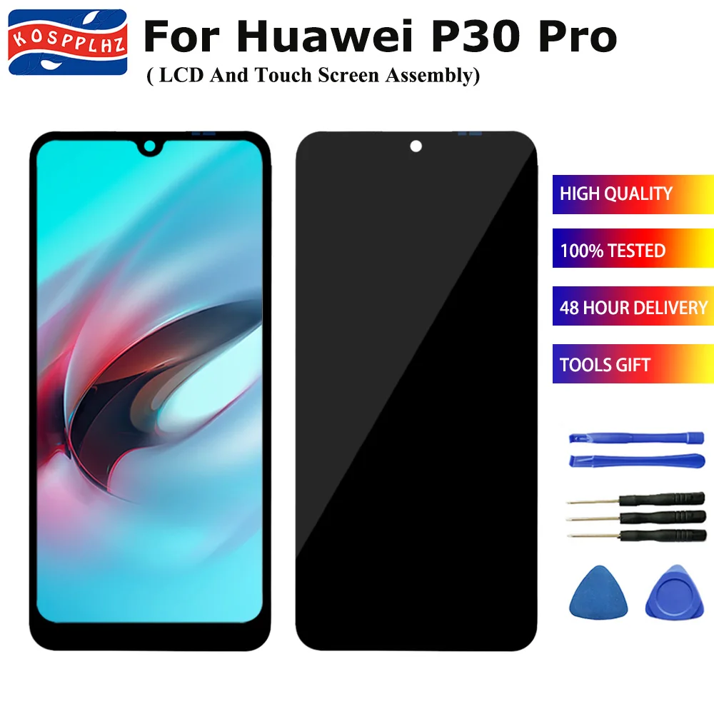 Для Huawei P30 Pro ЖК дисплей кодирующий преобразователь сенсорного экрана в сборе VOG L04
