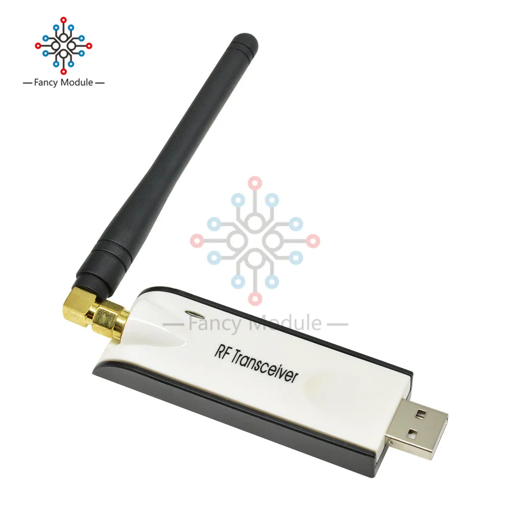 Беспроводной Радиочастотный приемопередатчик 433 МГц CC1101 USB модуль 10 мВт UART MAX232 RS232