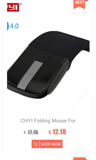 CHYI Беспроводная оптическая сенсорная Волшебная мышь USB Компьютерные Мыши 1600 dpi ультра тонкая офисная белая мышь для Apple Macbook ноутбука