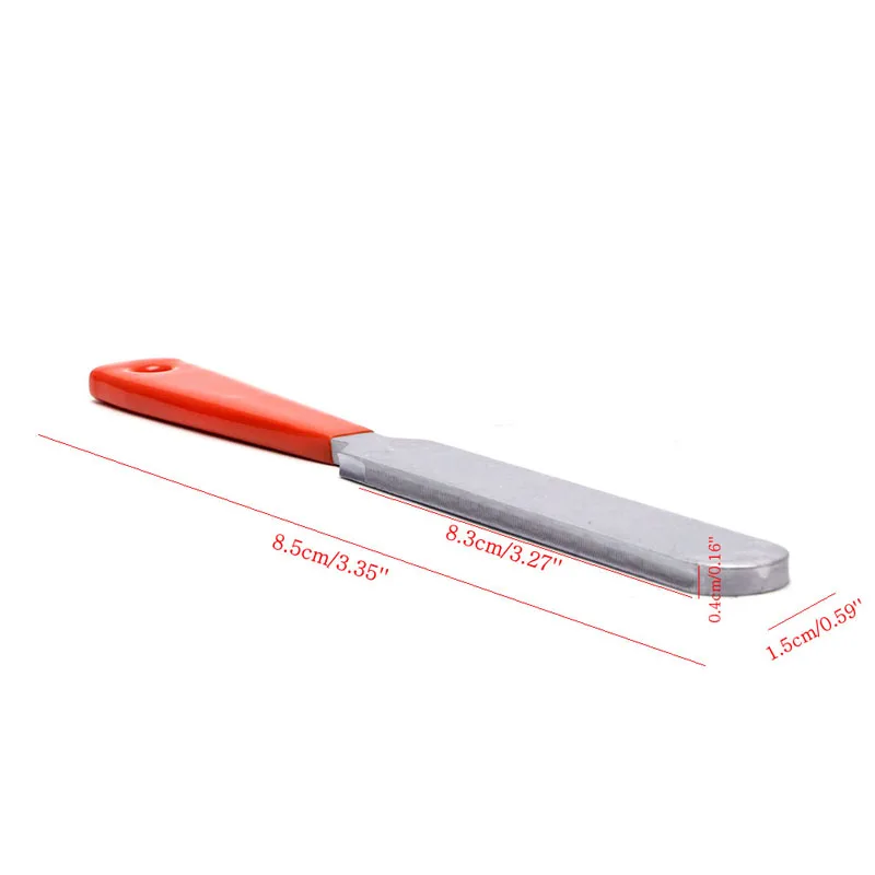 

Guitar Fret Crowning Luthier File Narrow Dual Cutting Edge Tool
