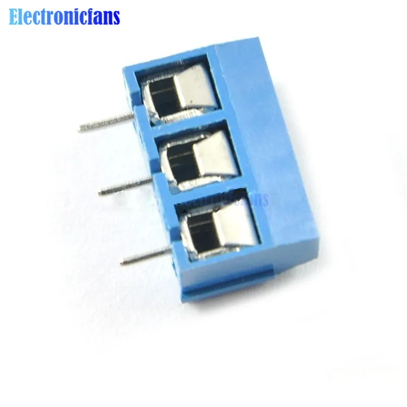 10PCS KF301-3P 5.08mm 3 Pin Cont Terminal Screw Contor | Электронные компоненты и принадлежности