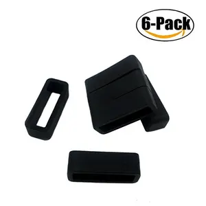 6 шт., силиконовые ремешки для часов, 141618202224 мм