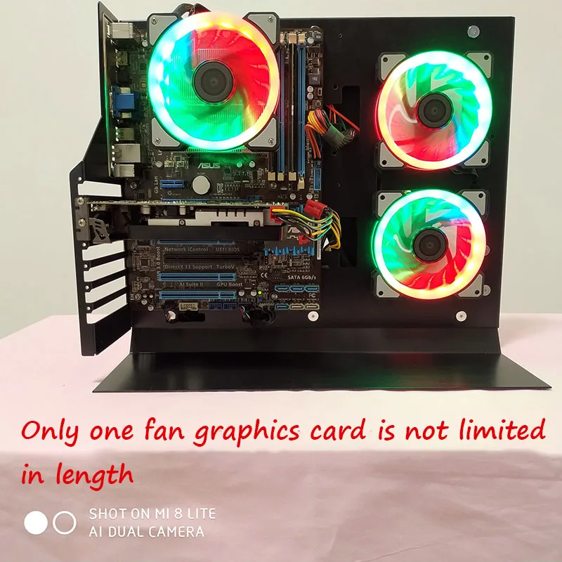 43*22*37 см DIY PC шасси в корпусе Персонализированная настольная вертикальная подставка водяного охлаждения ATX/Matx игровой хост-бокс gabinete computador