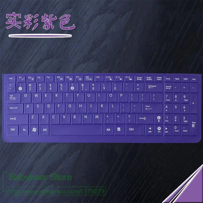 Силиконовая клавиатура для ноутбука Защитная крышка для Asus 15,6 дюймов K501U F556U K501L R510L VM590Z A501L F556UV TP550 S5VT K556U K555LD