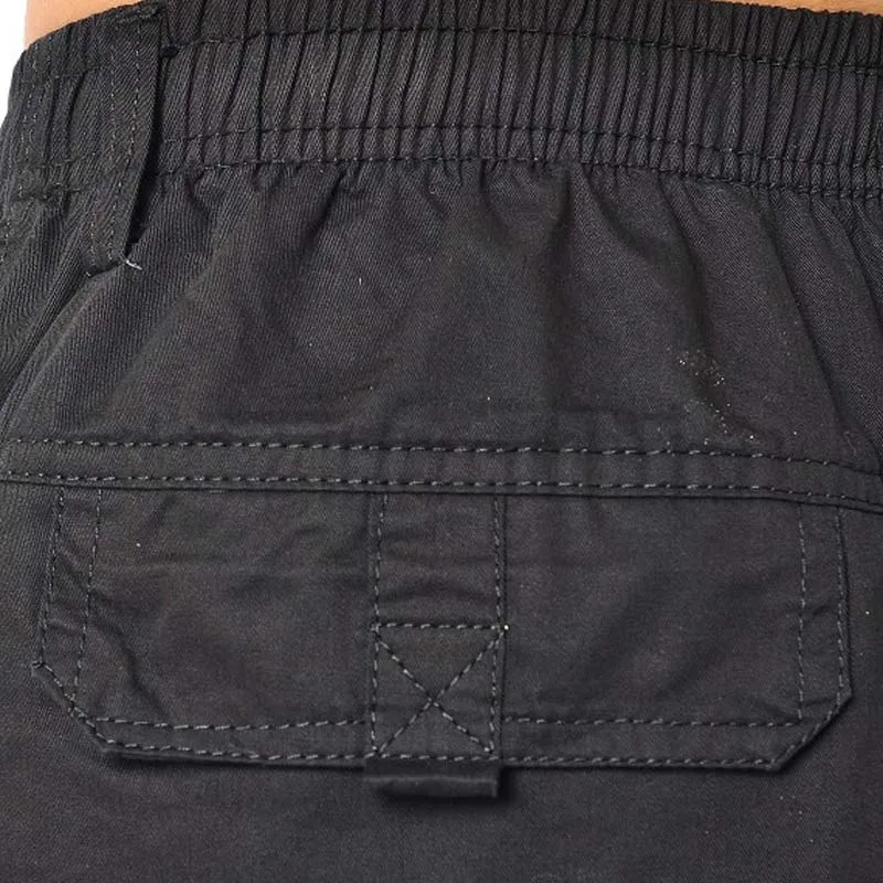 Летние мужские брюки карго хлопковые свободные широкие тонкие длинные в стиле