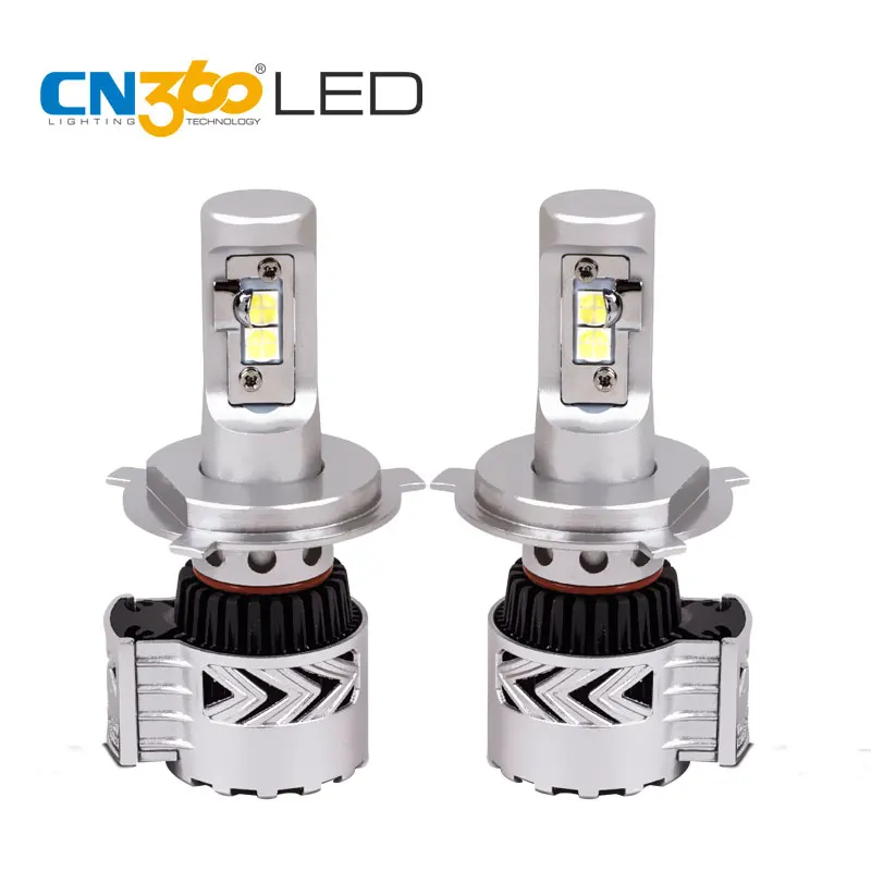 Светодиодный прожектор CN360 2 шт. 8G XHP50 H4 HB1 с чипом Cree дальний и Дальний свет лампы 40