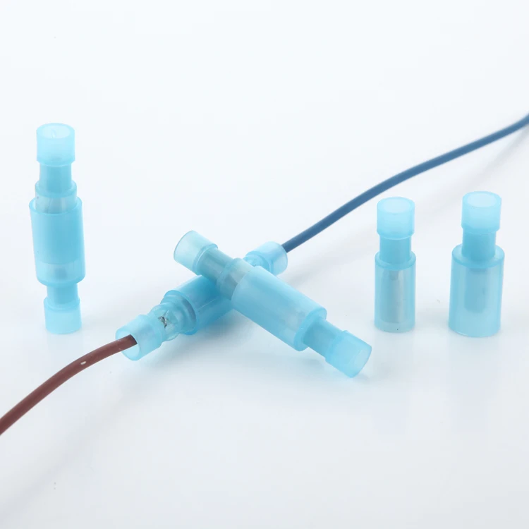 10 шт./лот цилиндрический штекер и гнездо цилиндрической формы синий