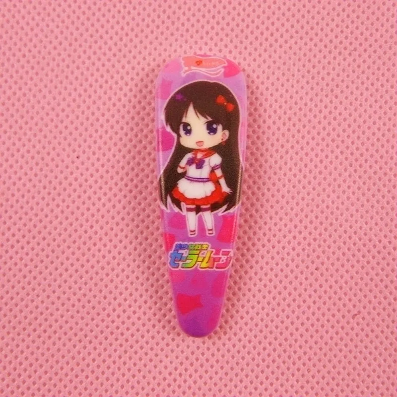 Новинка; 6 шт.; заколки для волос с рисунком Сейлор Мун для девочек; Kawaii BB; заколки для волос; аксессуары для волос; подарки для детей; головной убор; яркий цвет