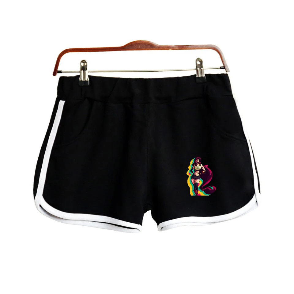 Final Fantasy 2019 Summer Road Shorts Elastic Waist Short Women All-match Loose Solid Soft Cotton Casual Femme | Женская одежда