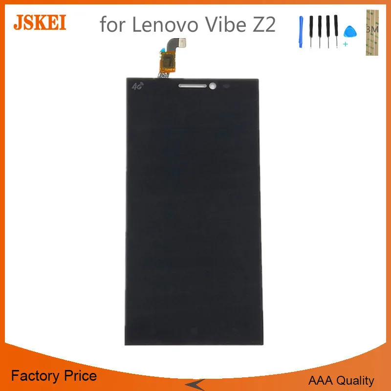 5 дюймов для Lenovo Vibe Z2 ЖК дисплей с сенсорным экраном в сборе быстрая доставка k920 mini
