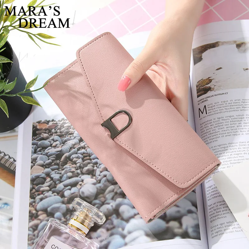 Модные женские кошельки Mara's Dream на застежке Женский кошелек из искусственной