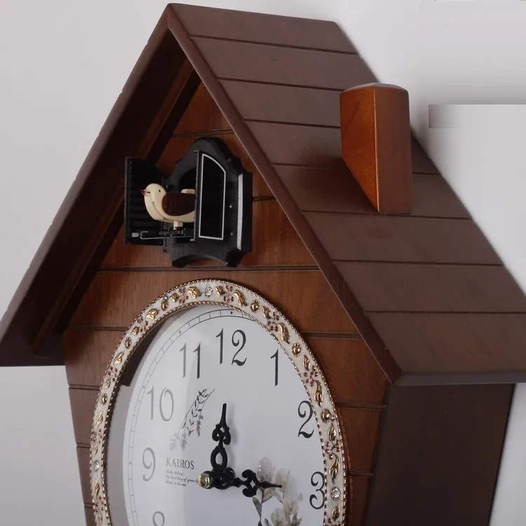 Часы Cuckoo, Деревянный светильник, настенные часы Cuckoo