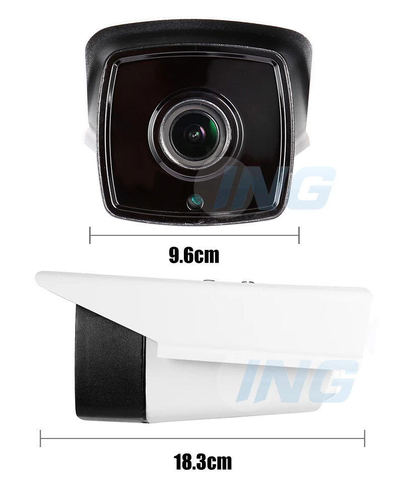 Водонепроницаемая 1080P IP Камера авто 4X моторизованный 2 8 12 мм зум 2.0MP 4 Массив LED ИК