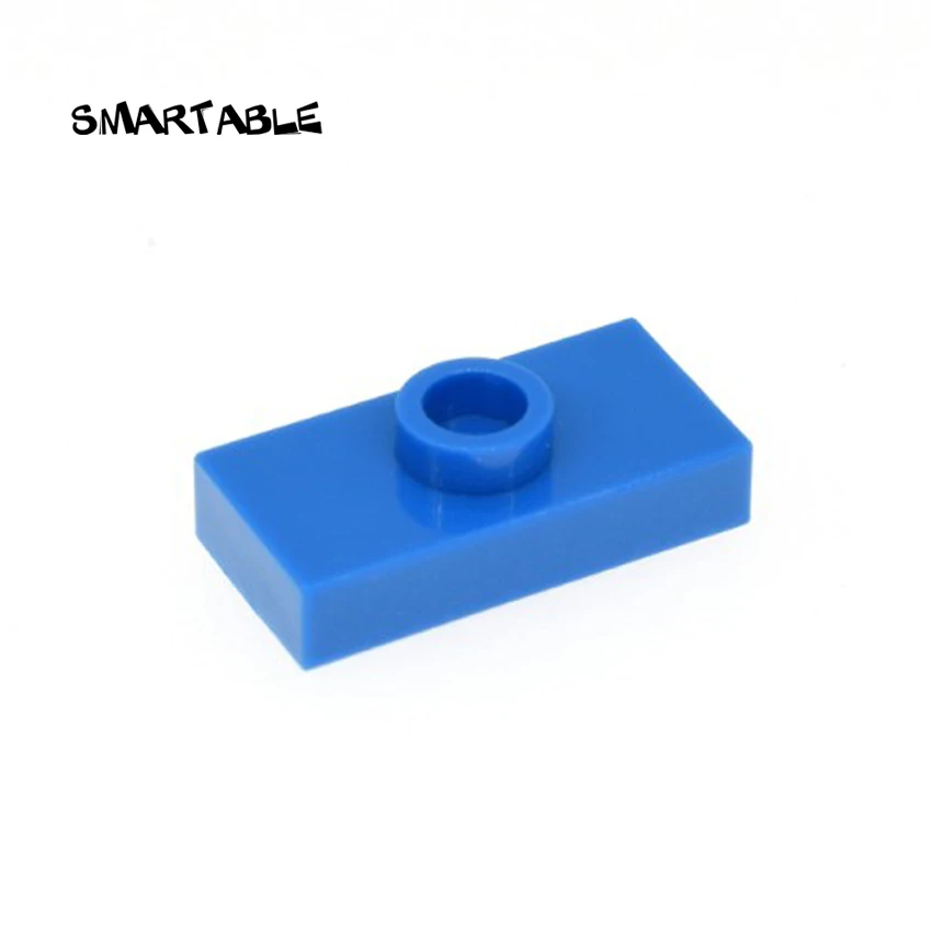 Специальная техническая пластина Smartable 1x2 с 1 штифтом и пазом деталь