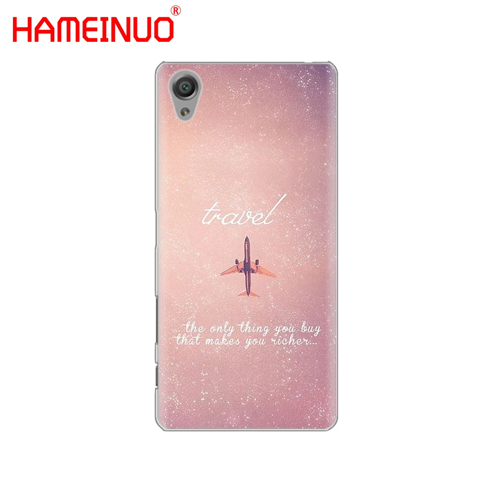 HAMEINUO карта мира планы путешествий Чехол для телефона sony xperia z2 z3 z4 z5 mini plus aqua M4 M5 E4 E5