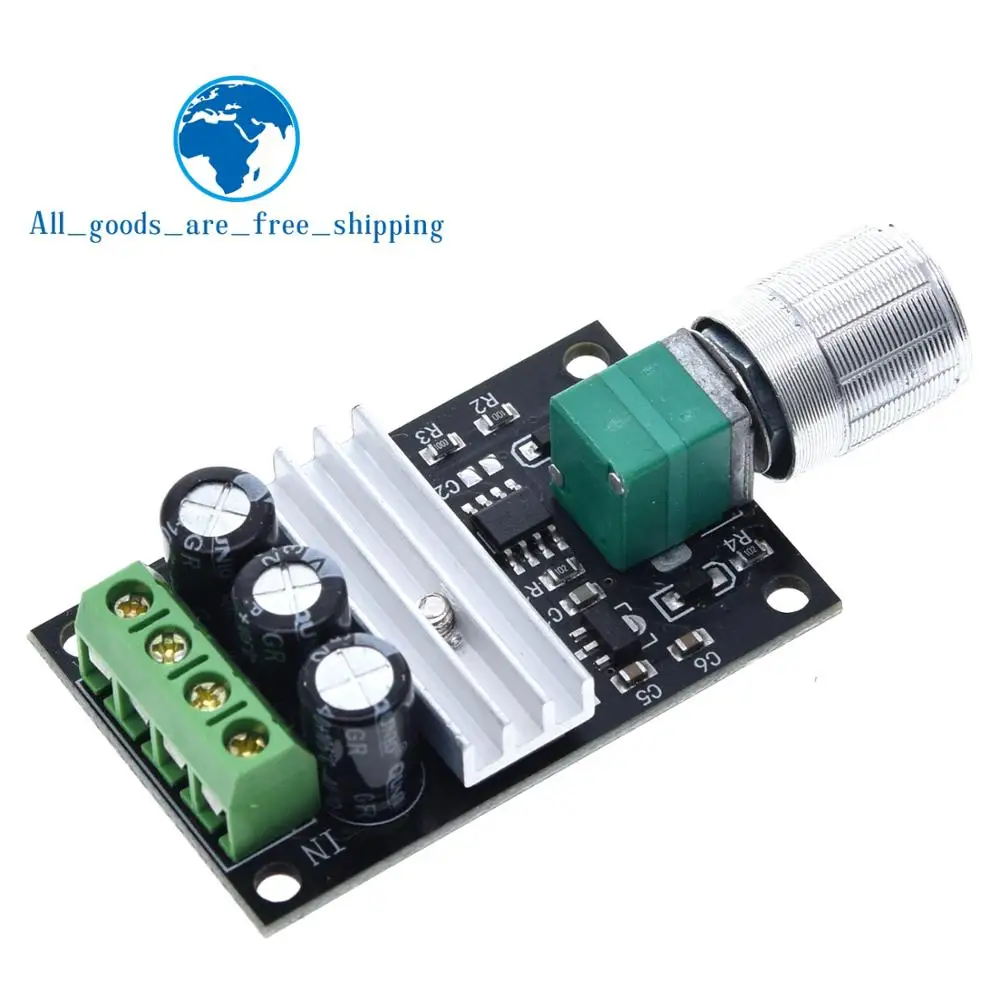 Регулятор скорости двигателя TZT регулятор генератора ШИМ 6 в 12 В 24 28 постоянного