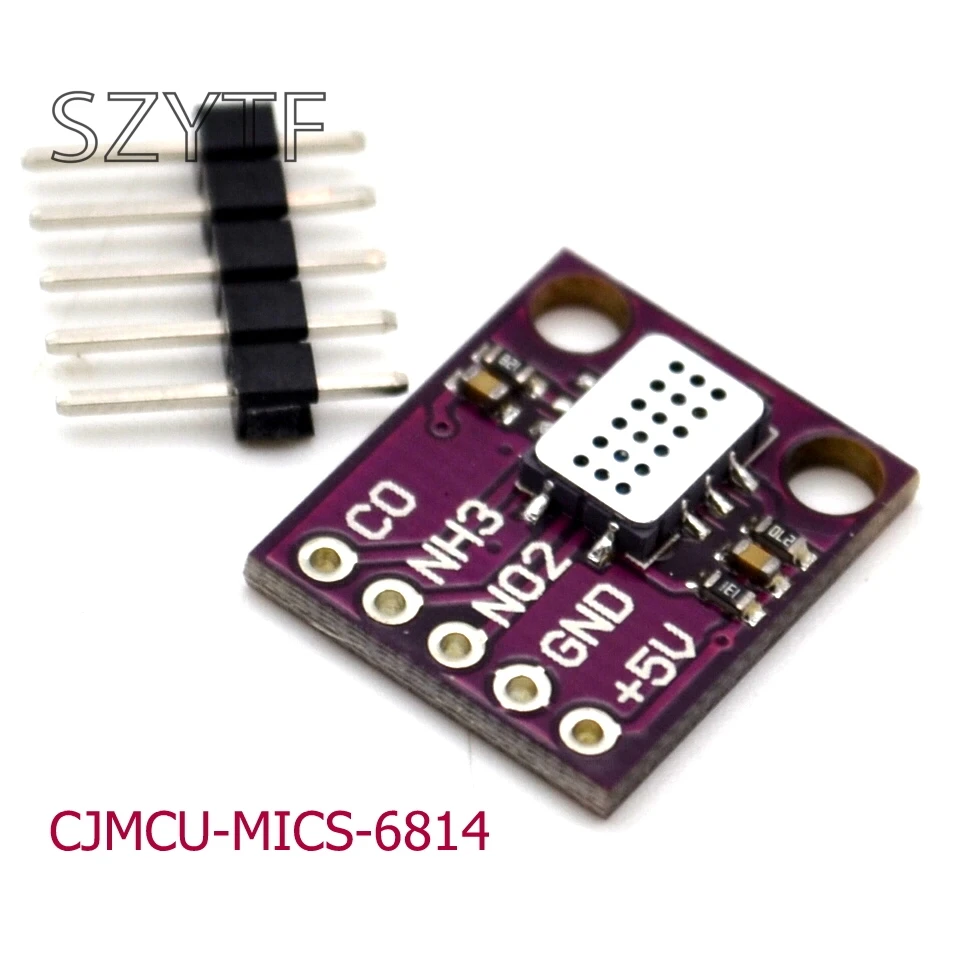 

CJMCU- MICS-6814 Датчик качества воздуха CO Voice NH3, азота, кислорода, Газа