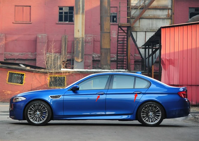 Для BMW M5 F10 2012-2014 Аксессуары 100% натуральное углеродное волокно Автомобильная