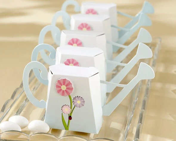 20 X набор для полива сада с цветочной аппликацией в виде конфетной коробки