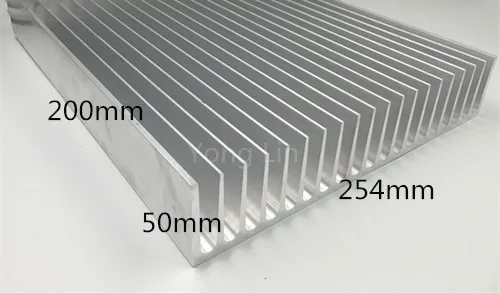 Алюминиевый радиатор YONGLINLVDIANKEJI 254*50-200 мм