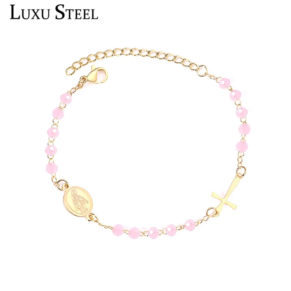 : LUXUSTEEL черный/красный/розовый/синий/светильник зелеными кристаллами ручной
