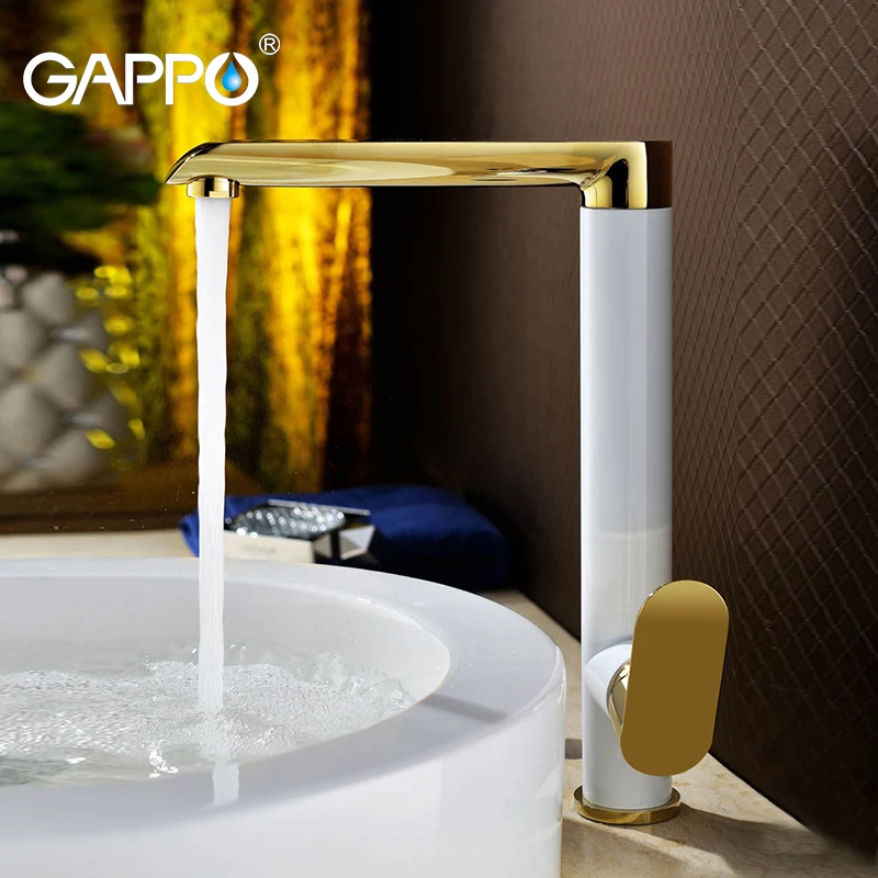 Смеситель для кухни GAPPO кран на раковину смеситель воды черный цвет |